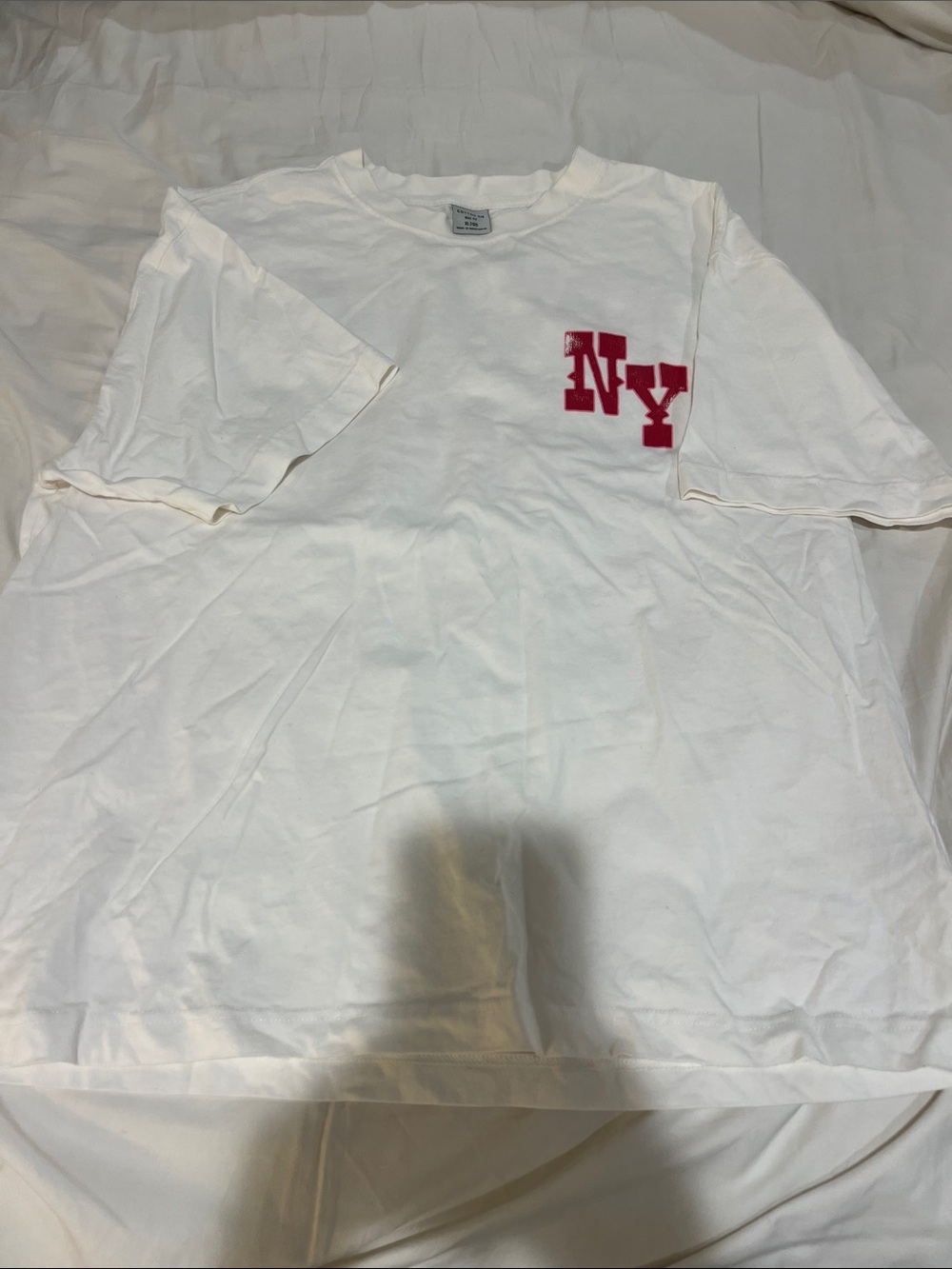 Cotton On White NY Graphic Short-Sleeve T-Shirt